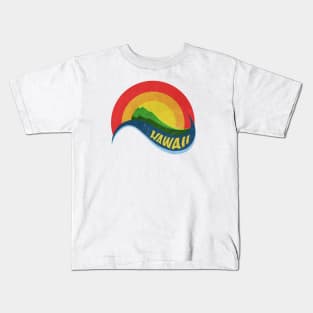 vintage hawaii Kids T-Shirt